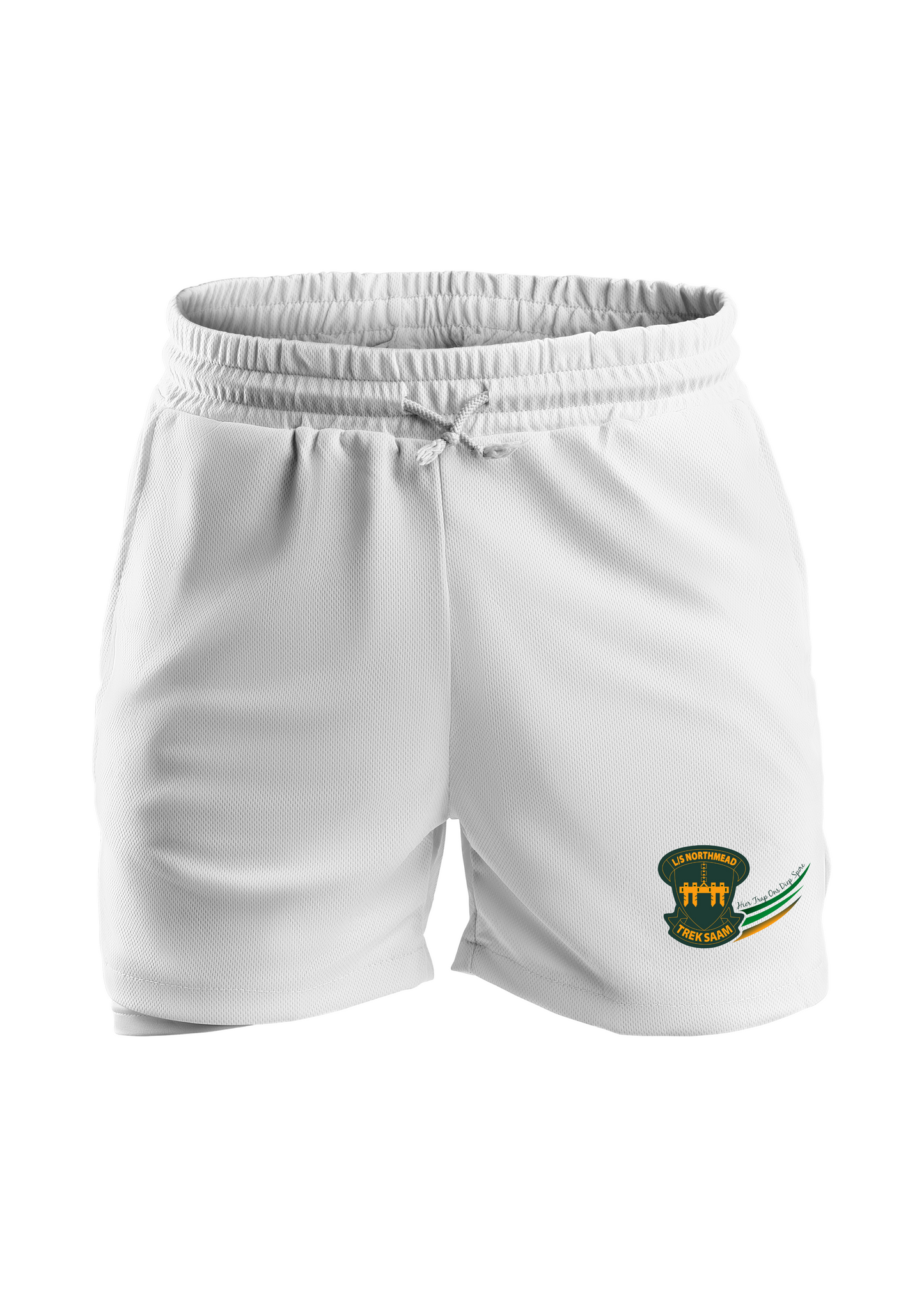 Norries White Rugby Shorts