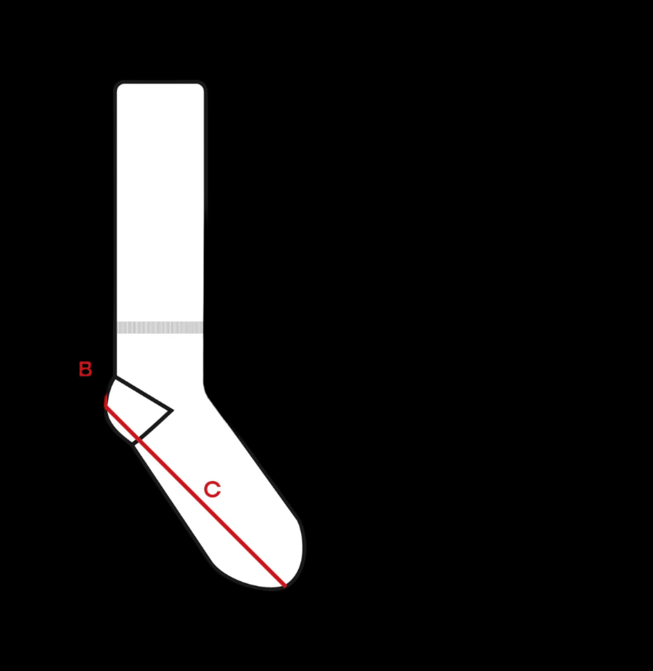 Senior Playing Socks