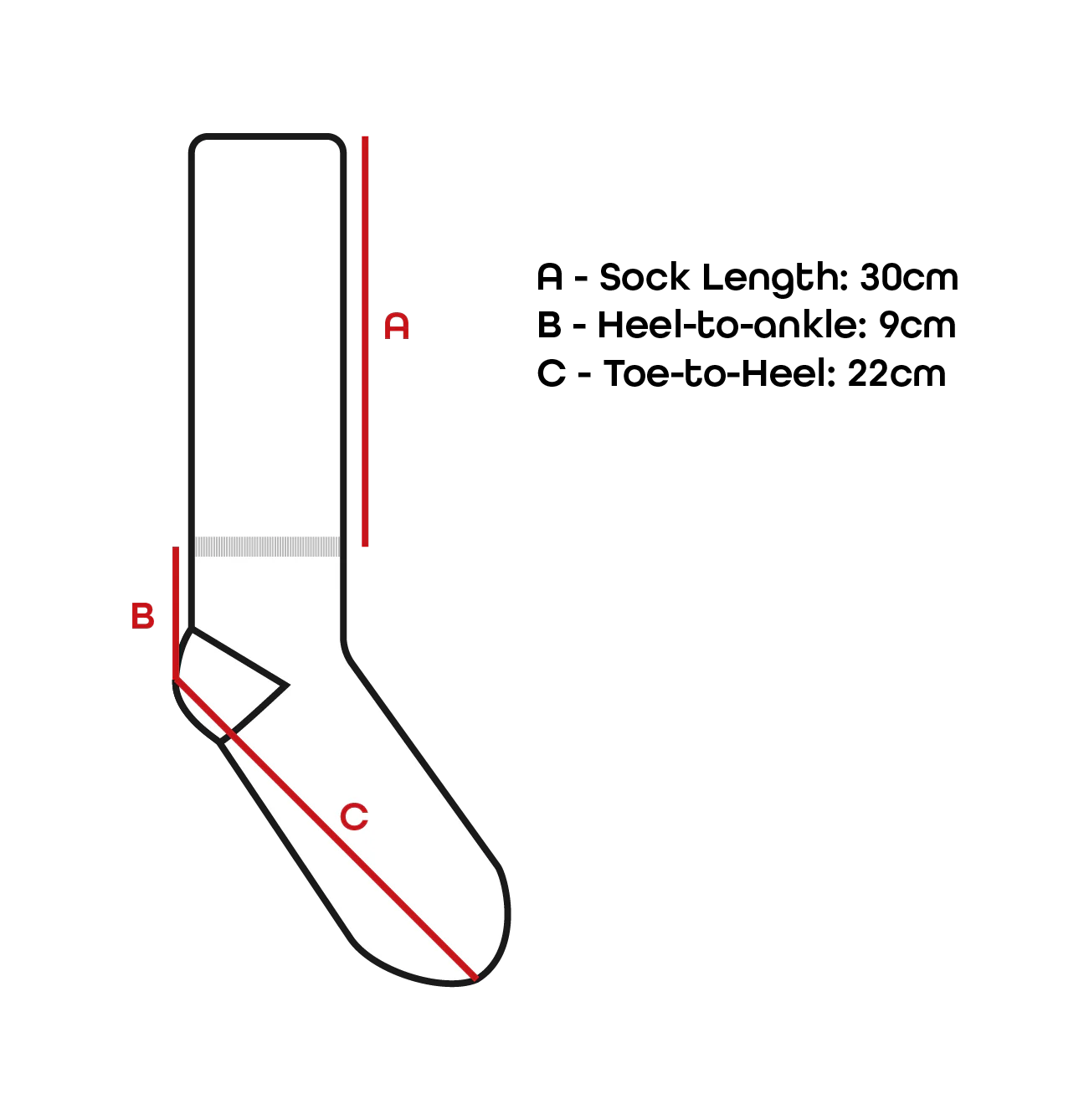 Plain Rugby Socks