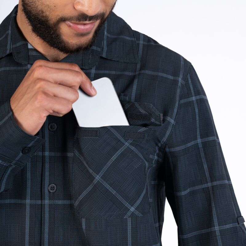 Men's Highland Long Sleeve Check Shirt-First Ascent