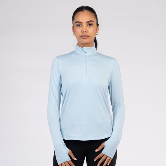 Ladies Corefit 1/4 Zip Top-First Ascent