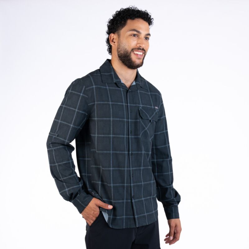 Men's Highland Long Sleeve Check Shirt-First Ascent