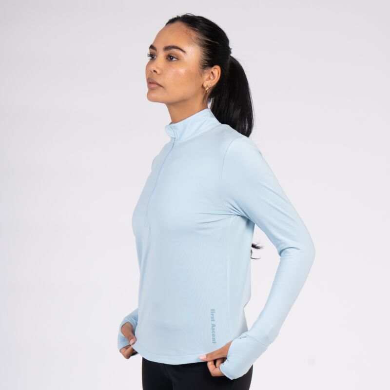 Ladies Corefit 1/4 Zip Top-First Ascent